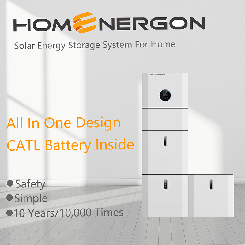 Hybrid 5kW residential rooftop solar panel 15.3kwh energy storage system - Model 5.0Pro