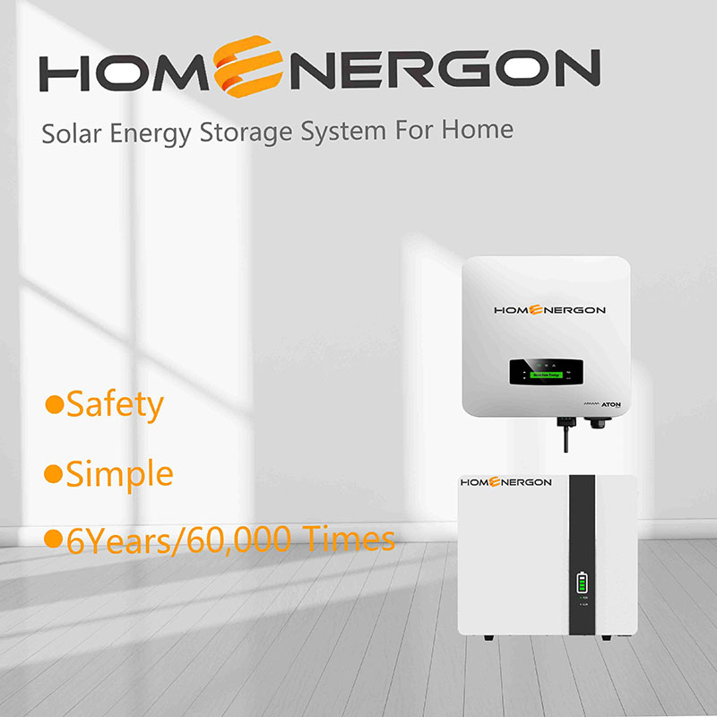 Home Use 5KW Hyrbid Solar PV System With 5.0kWh Batteries