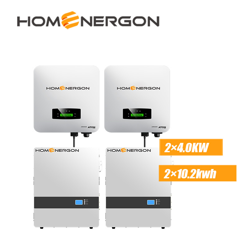 8KW Hybrid Solar System Connect To Grid with 20kwh battery