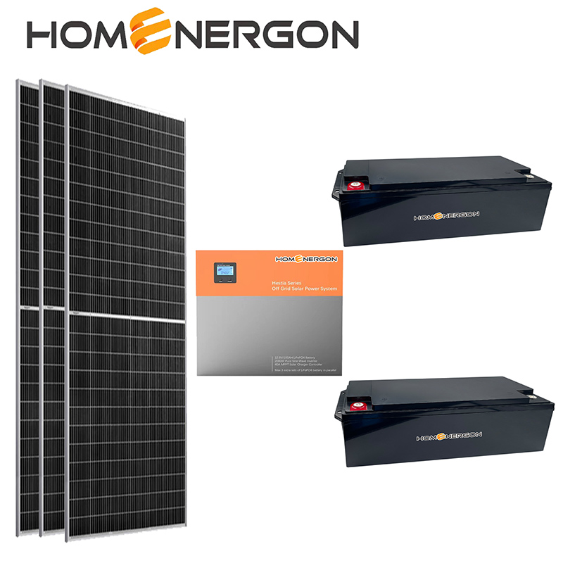 2KW Off-Grid Solar Energy System 5.12kwh battery