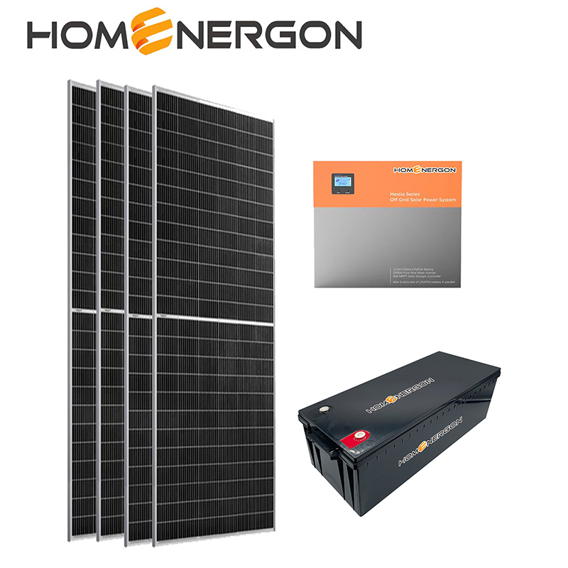4KW Off Grid Solar System Stand Alone Battery System